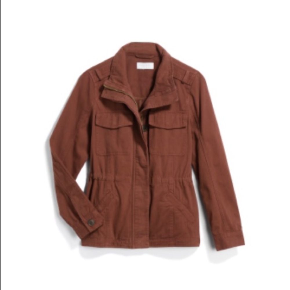 Carrie Cotton Twill Cargo Jacket